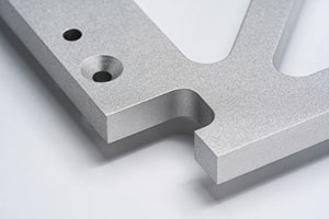 Części z piaskowanego aluminium