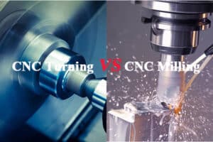 Fresado CNC frente a torneado CNC