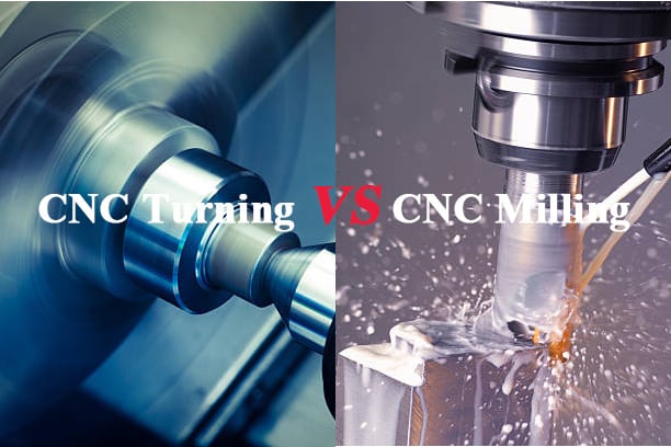 งานกัด CNC กับการกลึง CNC