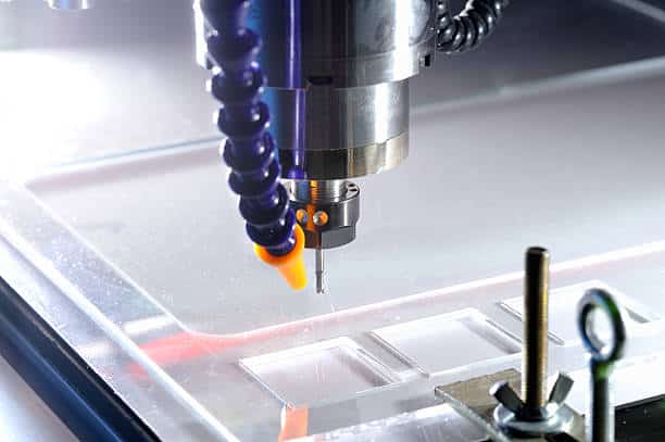CNC engraving plastic