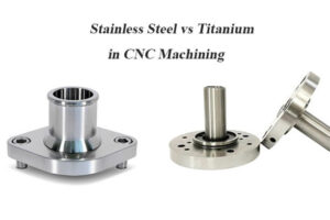 CNC加工におけるステンレス鋼とチタンの比較
