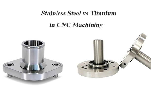 Acero inoxidable vs titanio en mecanizado CNC