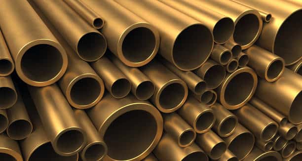 bronze tubes and pipes