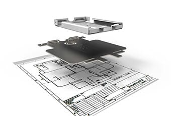 ラピッドツーリング用の板金