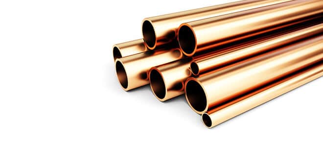 Copper pipes