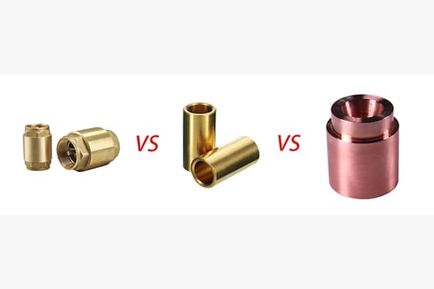 Bronze vs Brass vs Copper