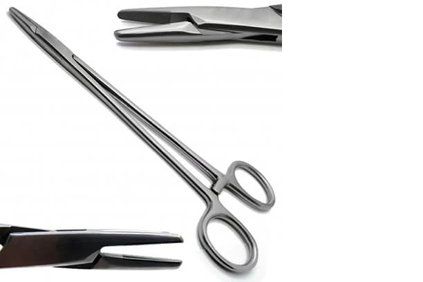 Tungsten surgical forceps pliers