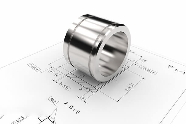 CNC machining drawing