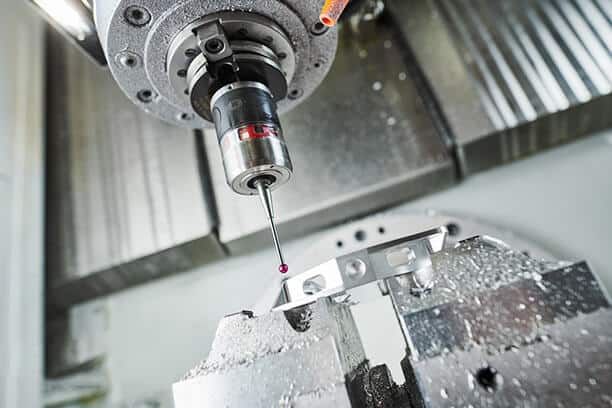 Präzisionstastersensor auf einer CNC-Fräse