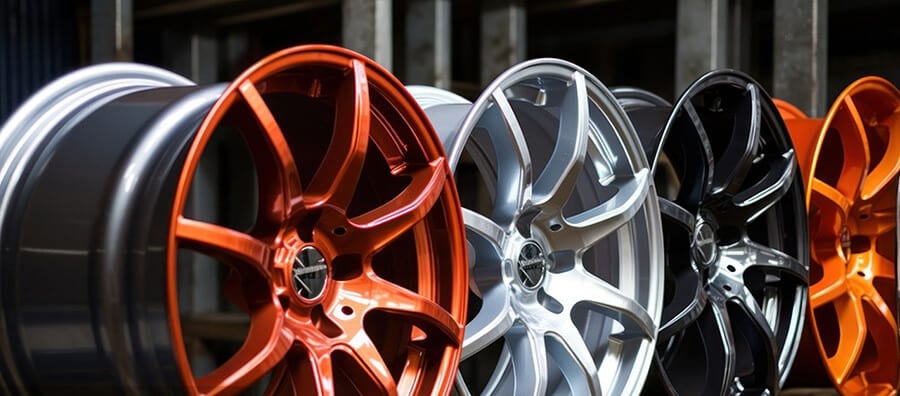 Chrome plated wheels
