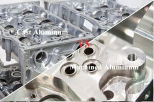Aluminio fundido versus aluminio mecanizado