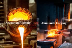 Aluminio fundido versus aluminio forjado