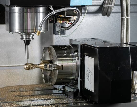 4 axis CNC milling machine
