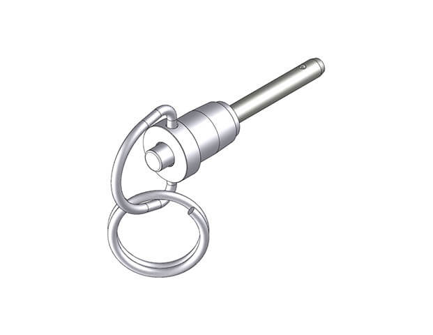 CAD-ring-handle quick-release pin