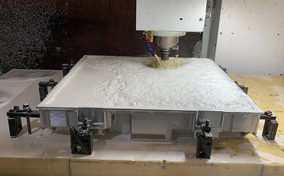 CNC machining heavy part