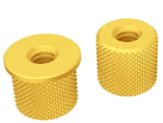 insert molded threaded fittings